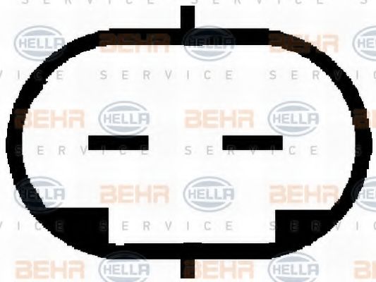 BEHR HELLA SERVICE - 8FK 351 102-001 - Компрессор, кондиционер (Кондиционер)