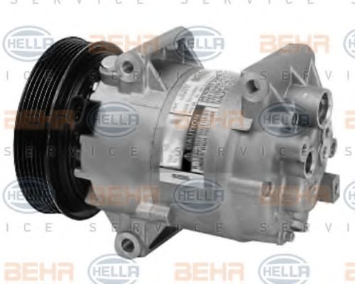 BEHR HELLA SERVICE - 8FK 351 134-451 - Компрессор, кондиционер (Кондиционер)