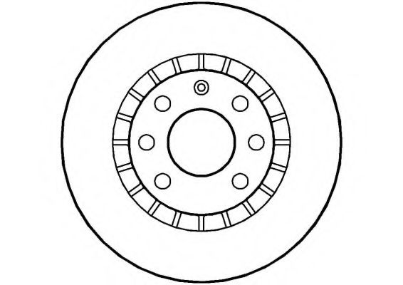 NATIONAL - NBD015 - Тормозной диск (Тормозная система)