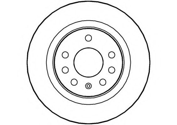 NATIONAL - NBD1170 - Тормозной диск (Тормозная система)