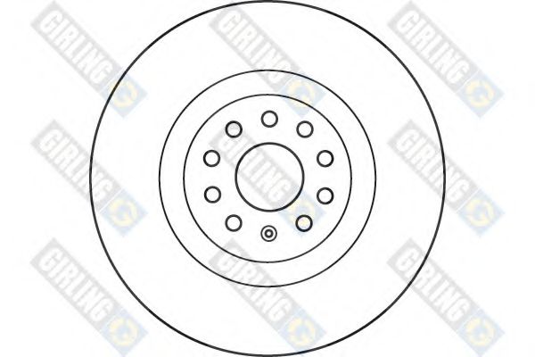 GIRLING - 6061335 - Тормозной диск (Тормозная система)