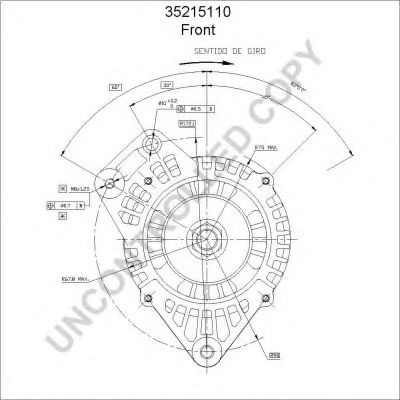 PRESTOLITE ELECTRIC - 35215110 - Генератор