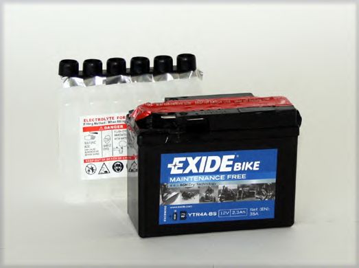 EXIDE - YTR4A-BS - Стартерная аккумуляторная батарея; Стартерная аккумуляторная батарея