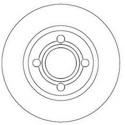 JURID - 561689JC - Тормозной диск (Тормозная система)
