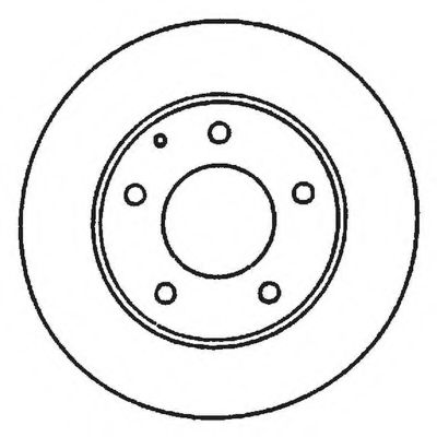 BENDIX - 561869B - Тормозной диск