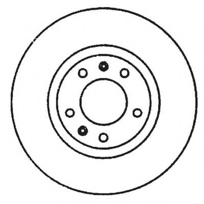 BENDIX - 561992B - Тормозной диск