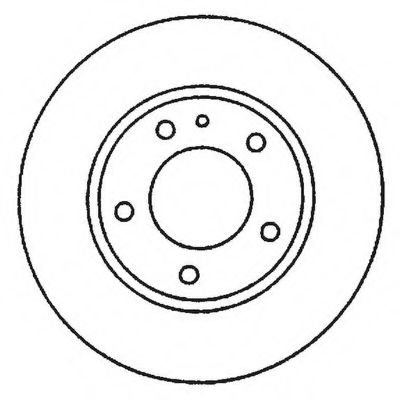 BENDIX - 562051B - Тормозной диск