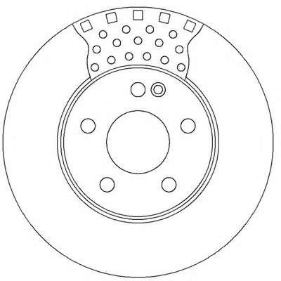 BENDIX - 562314B - Тормозной диск