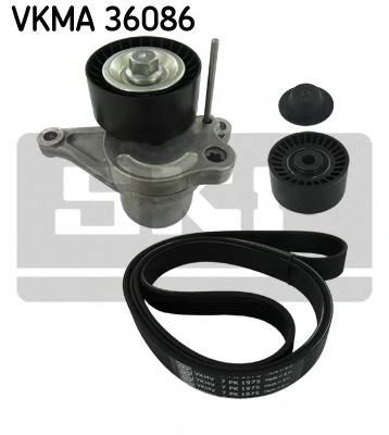 SKF - VKMA 36086 - Поликлиновой ременный комплект (Ременный привод)