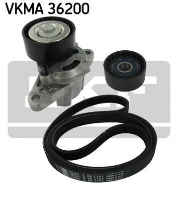 SKF - VKMA 36200 - Поликлиновой ременный комплект (Ременный привод)