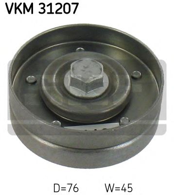 SKF - VKM 31207 - Паразитный / ведущий ролик, поликлиновой ремень (Ременный привод)