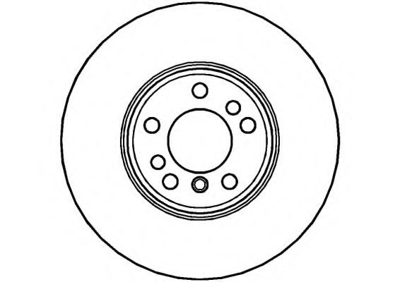 NATIONAL - NBD1080 - Тормозной диск (Тормозная система)