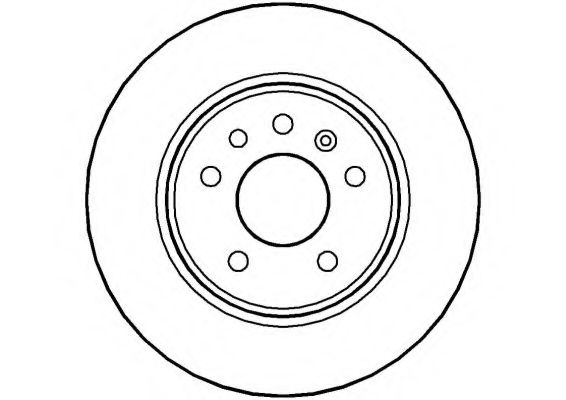 NATIONAL - NBD770 - Тормозной диск (Тормозная система)