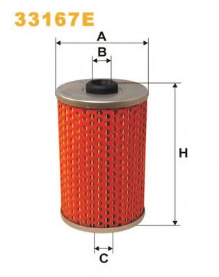 WIX FILTERS - 33167E - Топливный фильтр (Система подачи топлива)