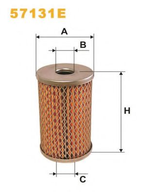 WIX FILTERS - 57131E - Гидрофильтр, рулевое управление (Рулевое управление)