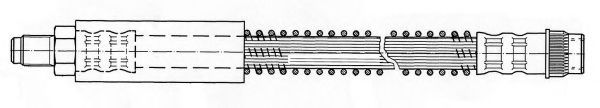 CEF - 511802 - Тормозной шланг (Тормозная система)