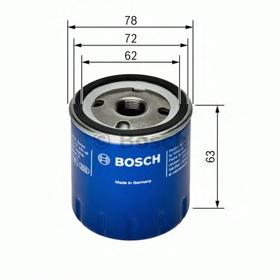 BOSCH - 0 451 103 141 - Масляный фильтр (Смазывание)