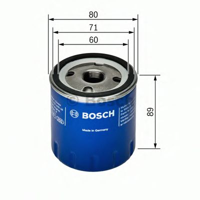BOSCH - 0 451 103 299 - Масляный фильтр (Смазывание)