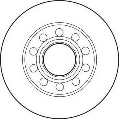 JURID - 562192JC - Тормозной диск (Тормозная система)