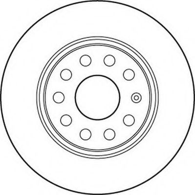JURID - 562237JC - Тормозной диск (Тормозная система)