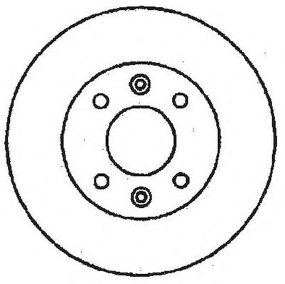 BENDIX - 561235B - Тормозной диск