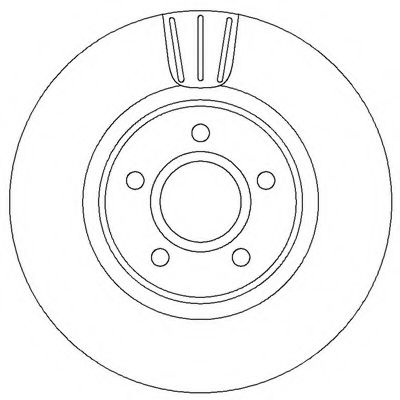 BENDIX - 562363BC - Тормозной диск