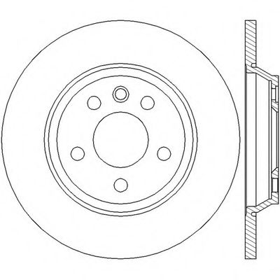 BENDIX - 562448BC - Тормозной диск