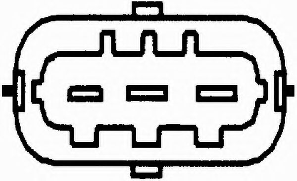 HELLA - 6PU 009 163-921 - Датчик, положение распределительного вала (Приготовление смеси)