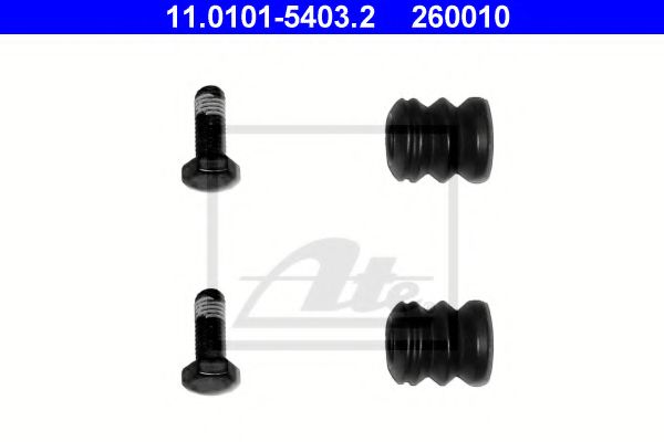 ATE - 11.0101-5403.2 - Комплект направляющей гильзы (Тормозная система)