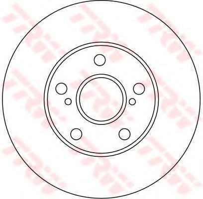 TRW - DF4412 - Тормозной диск