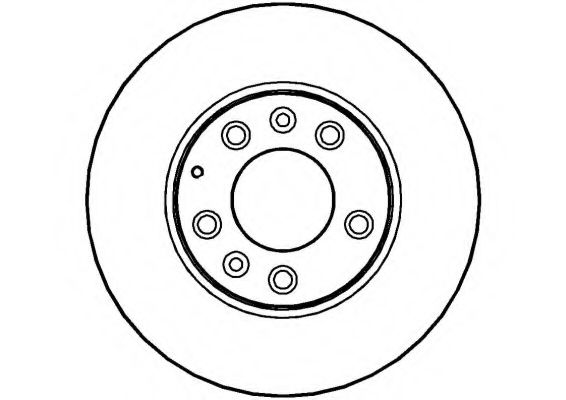 NATIONAL - NBD1269 - Тормозной диск (Тормозная система)