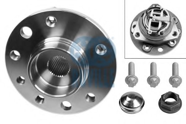 RUVILLE - 5348 - Комплект подшипника ступицы колеса (Подвеска колеса)