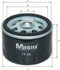 MFILTER - TF 46 - Масляный фильтр (Смазывание)