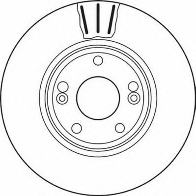 JURID - 562381JC - Тормозной диск (Тормозная система)