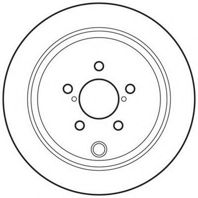 JURID - 562660JC - Тормозной диск (Тормозная система)