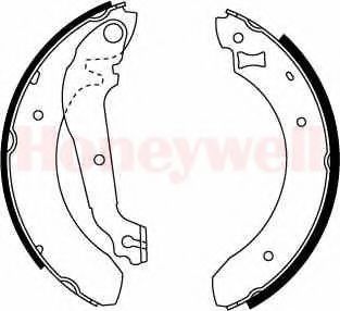 BENDIX - 361302B - Комплект тормозных колодок