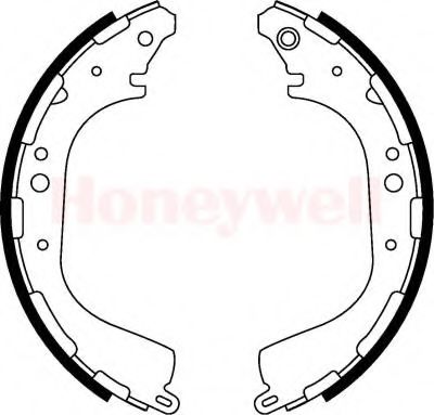 BENDIX - 362355B - Комплект тормозных колодок