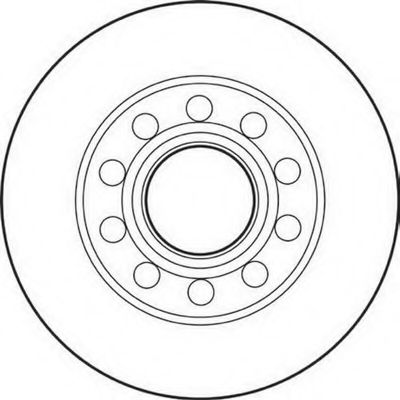 BENDIX - 562192B - Тормозной диск