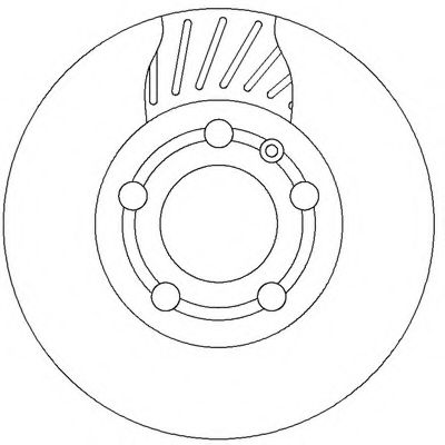 BENDIX - 562307B - Тормозной диск