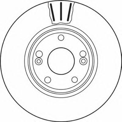 BENDIX - 562381B - Тормозной диск