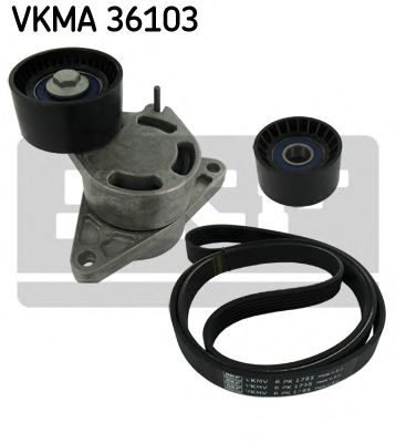 SKF - VKMA 36103 - Поликлиновой ременный комплект (Ременный привод)