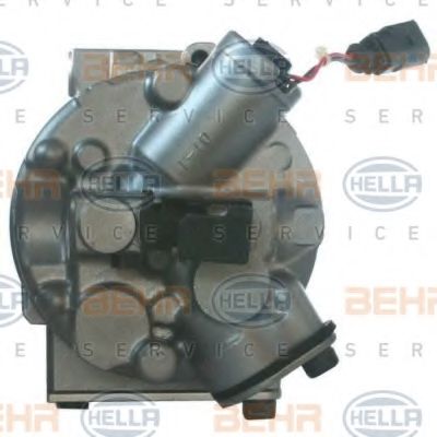 BEHR HELLA SERVICE - 8FK 351 110-741 - Компрессор, кондиционер (Кондиционер)