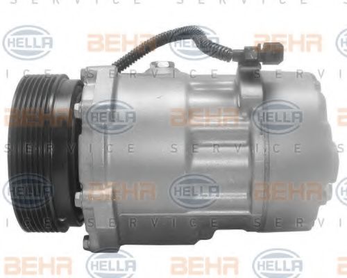 BEHR HELLA SERVICE - 8FK 351 127-521 - Компрессор, кондиционер (Кондиционер)