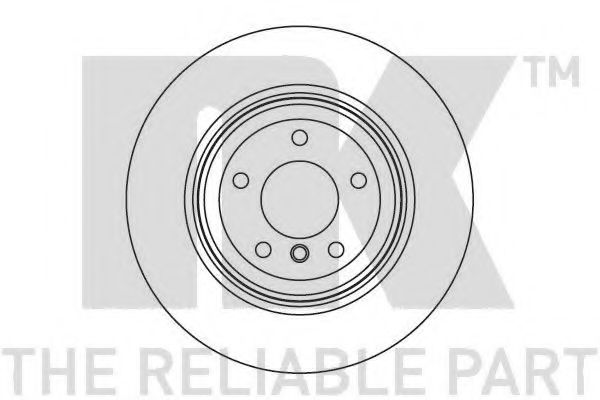 NK - 201569 - Тормозной диск (Тормозная система)