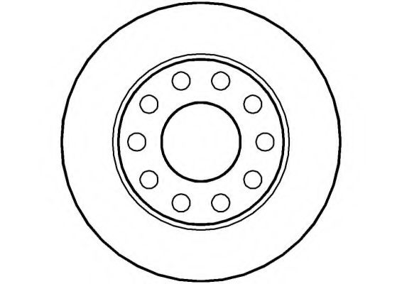 NATIONAL - NBD1150 - Тормозной диск (Тормозная система)