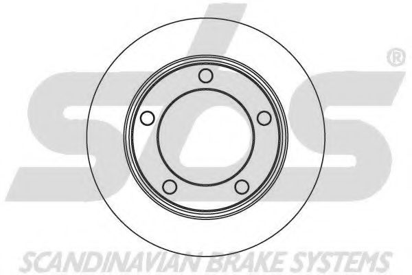 SBS - 1815202310 - Тормозной диск (Тормозная система)