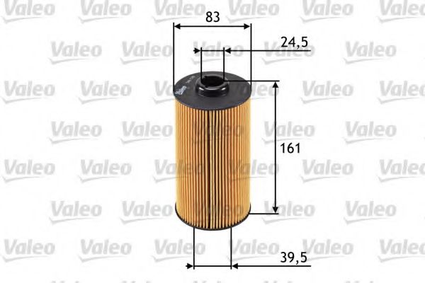 VALEO - 586570 - Масляный фильтр (Смазывание)