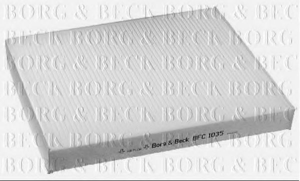 BORG & BECK - BFC1035 - Фильтр, воздух во внутренном пространстве (Отопление / вентиляция)