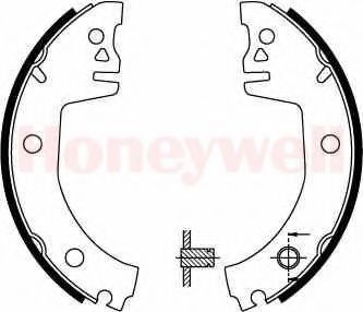 BENDIX - 361535B - Комплект тормозных колодок