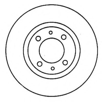 BENDIX - 562011BC - Тормозной диск